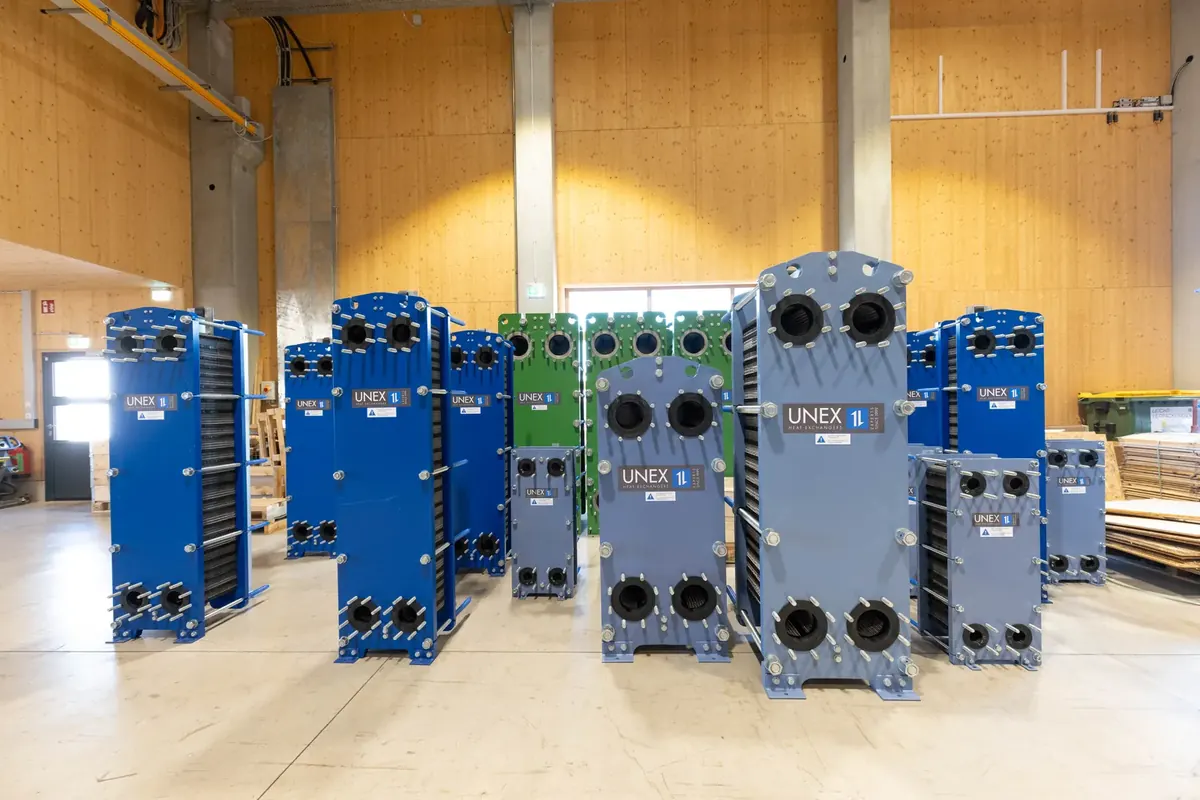 Voorraad platen voor warmtewisselaars