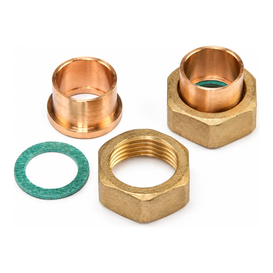 Threaded Connection - Solder Set (G1"-22mm) (2 pcs./Set)