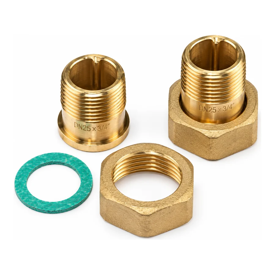 Threaded Connection reduced / Brass G1" - G3/4" (2 pcs./Set)