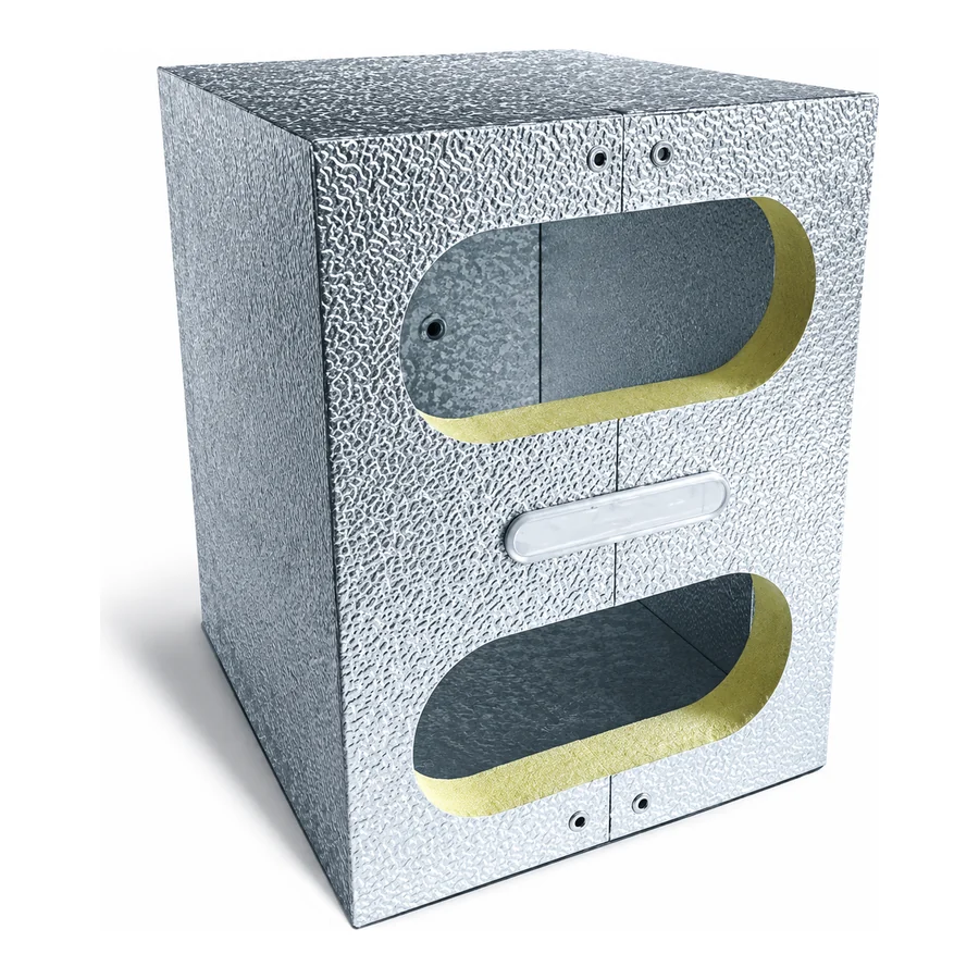 Insulation cover PBU11H: 34-50 pl. PU20mm+ALU